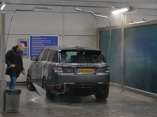 Wasboxen auto wassen